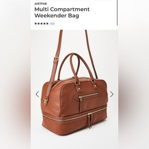 Multi Compartment Weekender Bag!
